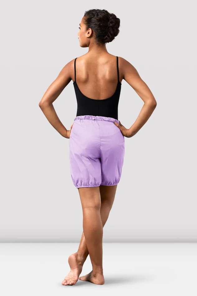 Bloch Warmups Adult Ladies Ripstop Shorts Lilac