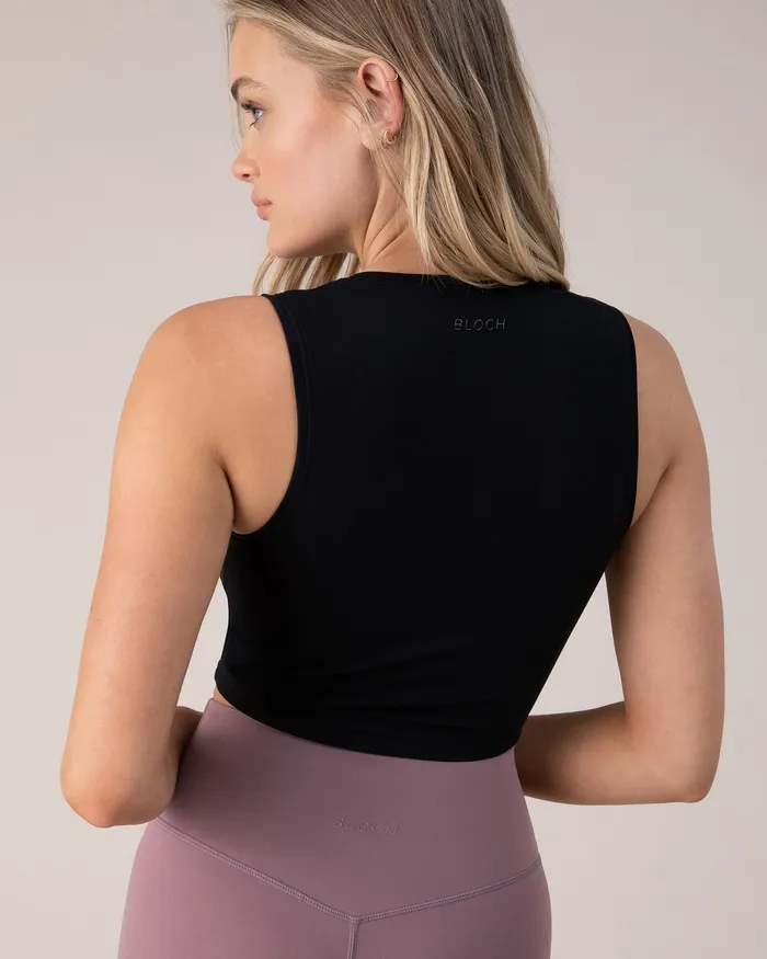 Blocheverhold Tank Ebony Adult Tops Bloch Blocheverhold Tank Ebony Adult Tops Bloch