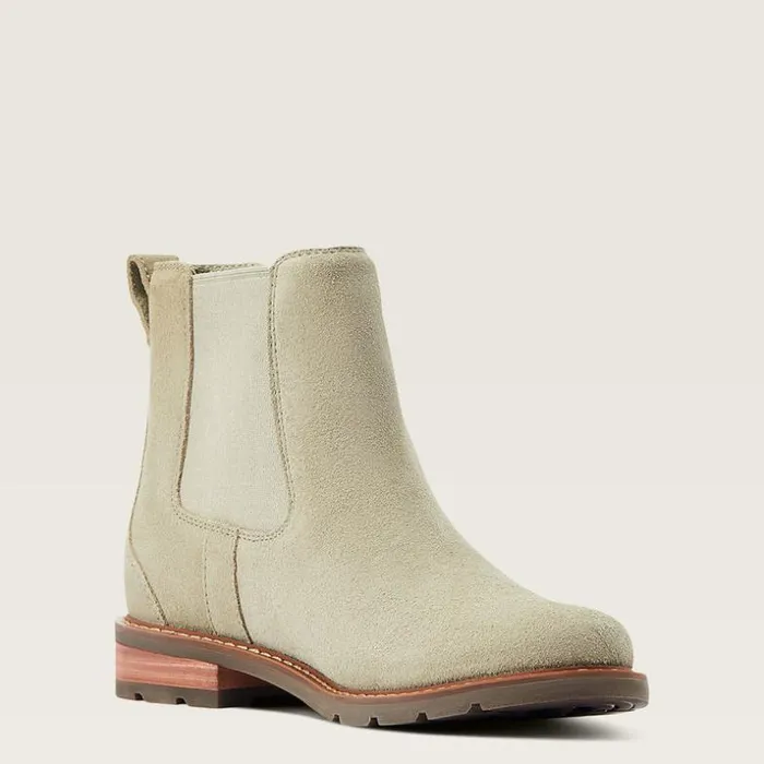 Booties Women Ariat Wexford Chelsea Boot Silver Sage Booties Women Ariat Wexford Chelsea Boot Silver Sage