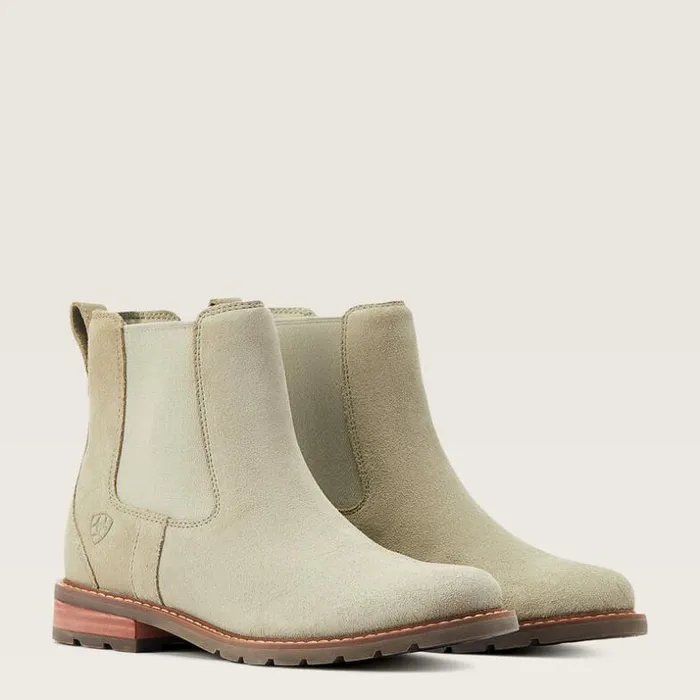Booties Women Ariat Wexford Chelsea Boot Silver Sage Booties Women Ariat Wexford Chelsea Boot Silver Sage