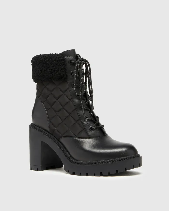 Boots Bryce Boot 8211 Black Leather 8211 PAIGE Women Boots Bryce Boot 8211 Black Leather 8211 PAIGE Women