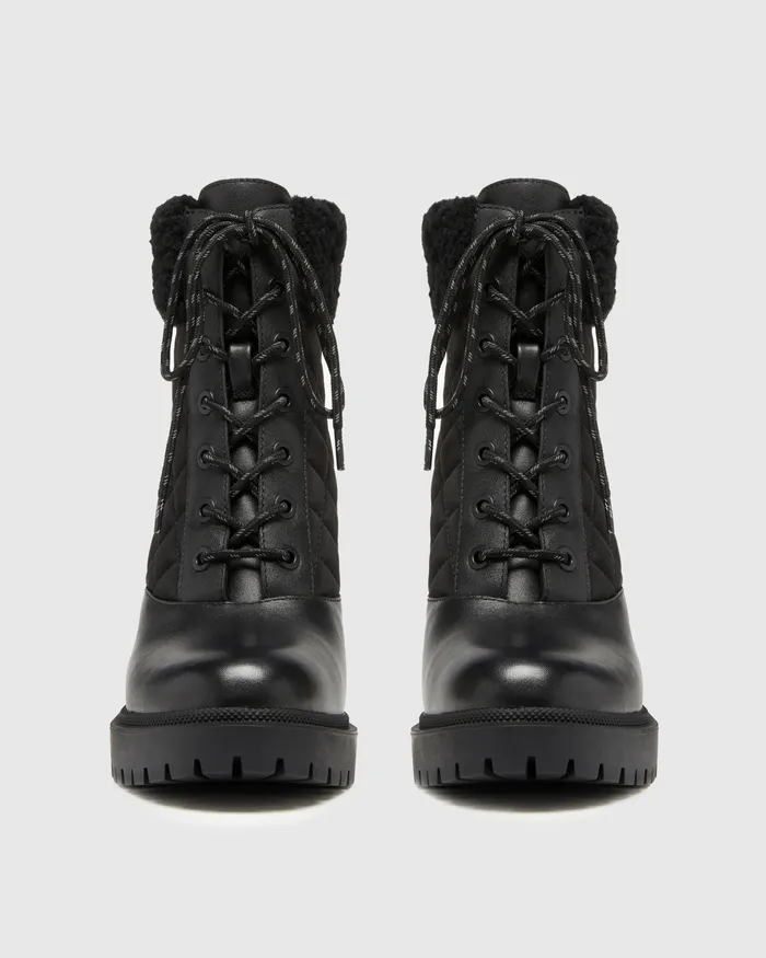Boots Bryce Boot 8211 Black Leather 8211 PAIGE Women Boots Bryce Boot 8211 Black Leather 8211 PAIGE Women