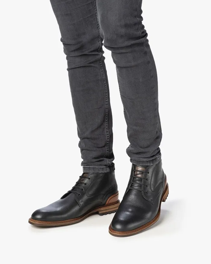Boots Men Floris Van Bommel Crepi 1115 Calfleather