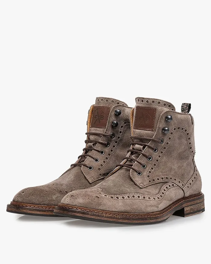 Boots Men Floris Van Bommel De Moker 0402 Suede