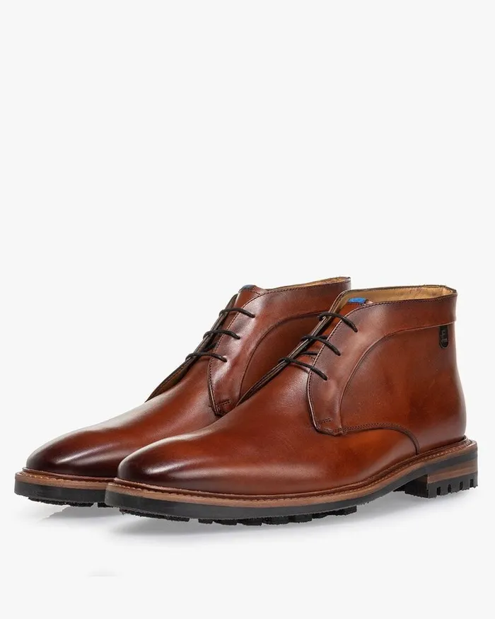 Boots Men Floris Van Bommel Toppi 0100 Calf Leather