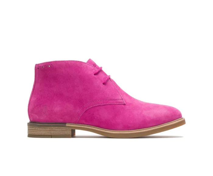 Boots Women Bailey Chukka Boot Jazzberry Suede Hush Puppies