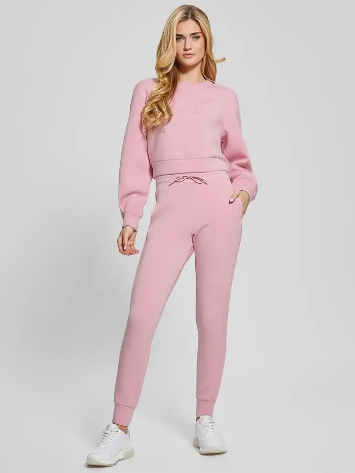 Bottoms Eco Allie Scuba Active Pants Face Powder 8211 GUESS Women