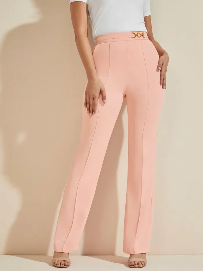 Bottoms Maryam Pant Hacienda Rose 8211 GUESS Women