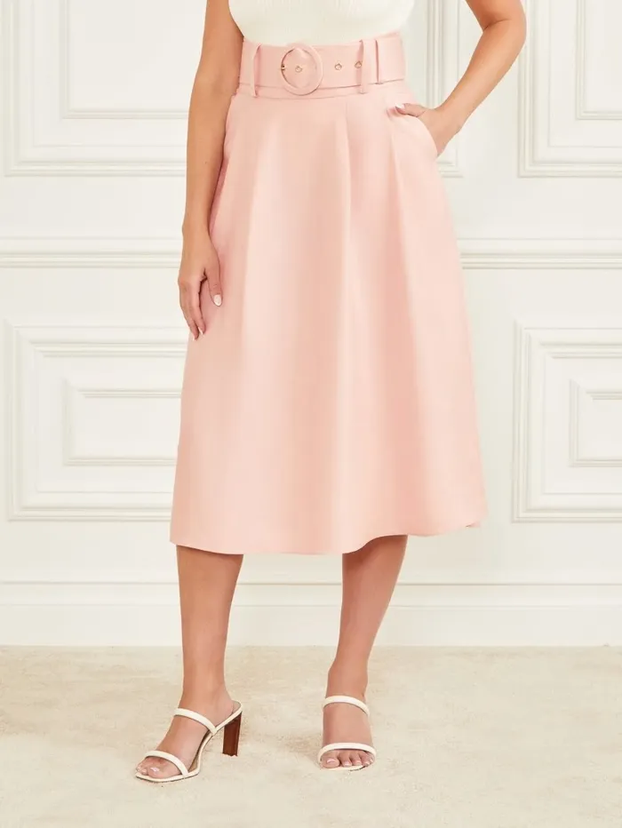Bottoms Women GUESS Eco Hailey Skirt Hacienda Rose
