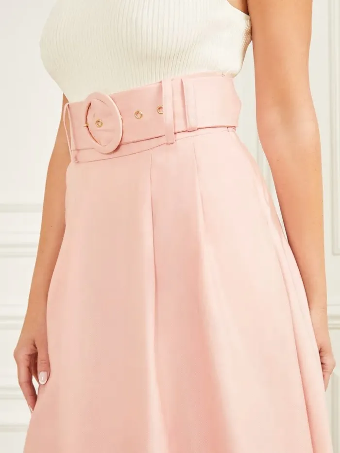 Bottoms Women GUESS Eco Hailey Skirt Hacienda Rose Bottoms Women GUESS Eco Hailey Skirt Hacienda Rose