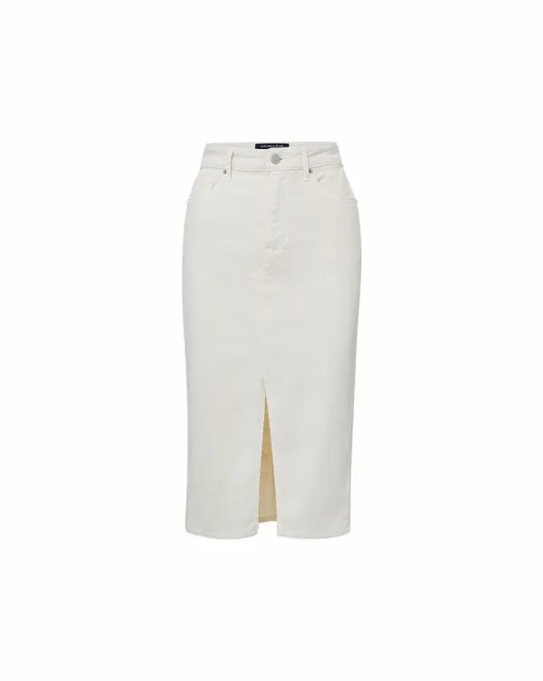 Breves Corduroy Skirt Ecru Women Veronica Beard Skirts and Shorts