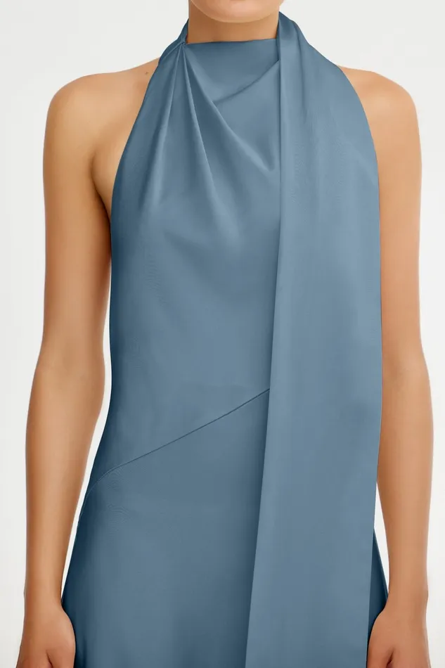 Bridesmaids Women Significant Other ADRIANA HALTER GOWN