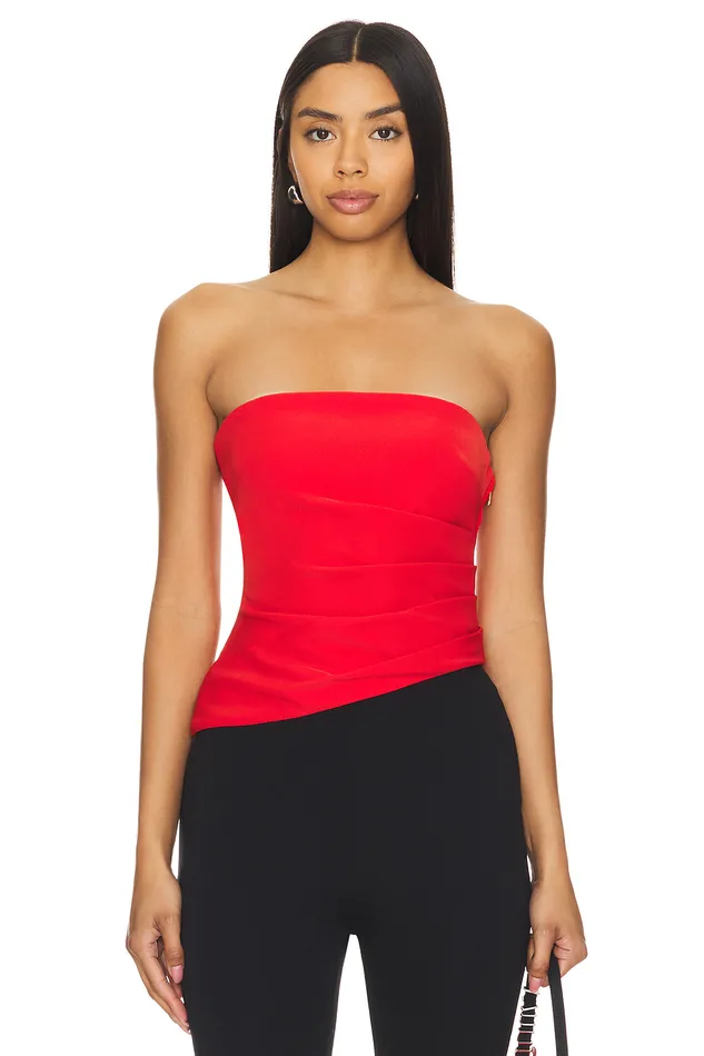 Brodie Top Red Women Lovers and Friends Tops
