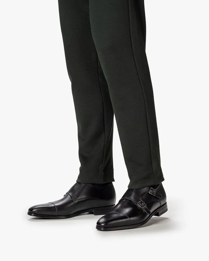 Buckle Shoes Men Floris Van Bommel Raffa 0101 Calfleather
