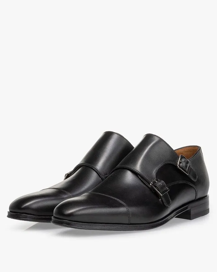 Buckle Shoes Men Floris Van Bommel Raffa 0101 Calfleather
