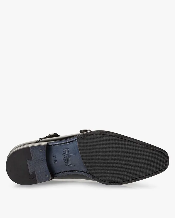 Buckle Shoes Men Floris Van Bommel Raffa 0101 Calfleather