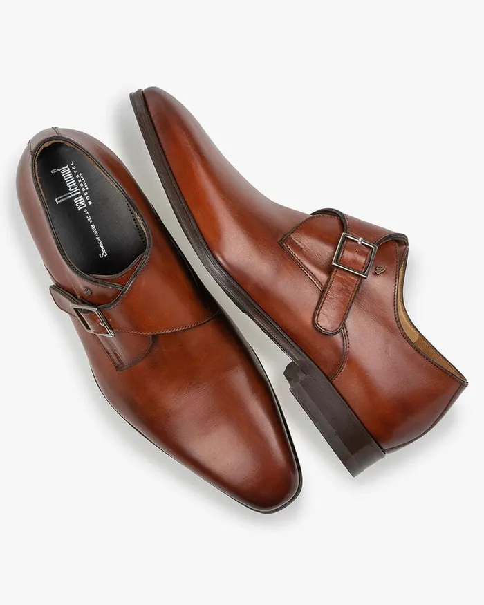 Buckle Shoes Men Floris Van Bommel Raffa 0600 Calfleather