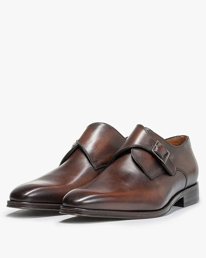 Buckle Shoes Men Floris Van Bommel Raffa 0603 Calfleather