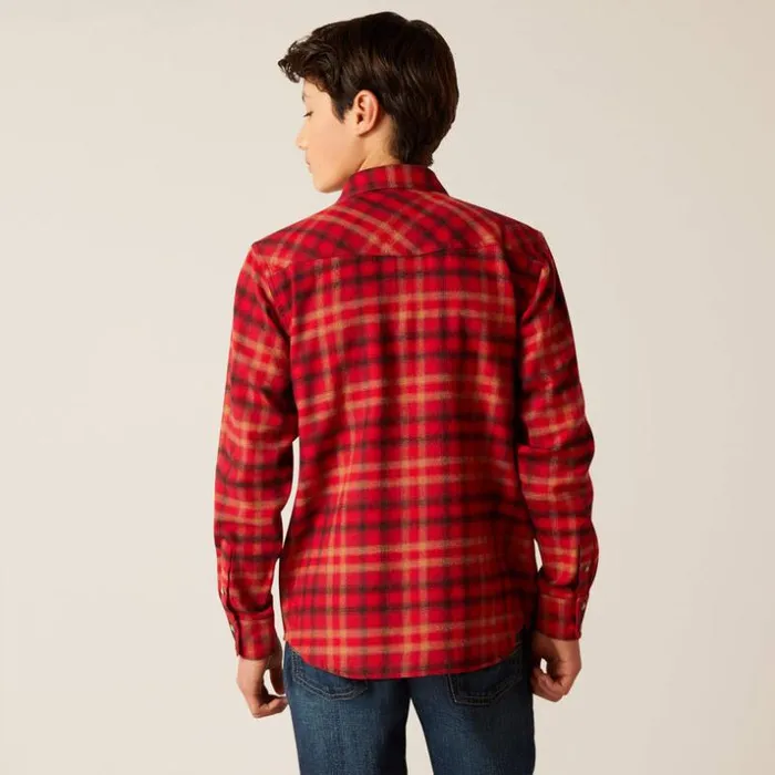 Button Down Shirts Kids Ariat Heber Retro Fit Shirt Cranberry Crimson Button Down Shirts Kids Ariat Heber Retro Fit Shirt Cranberry Crimson