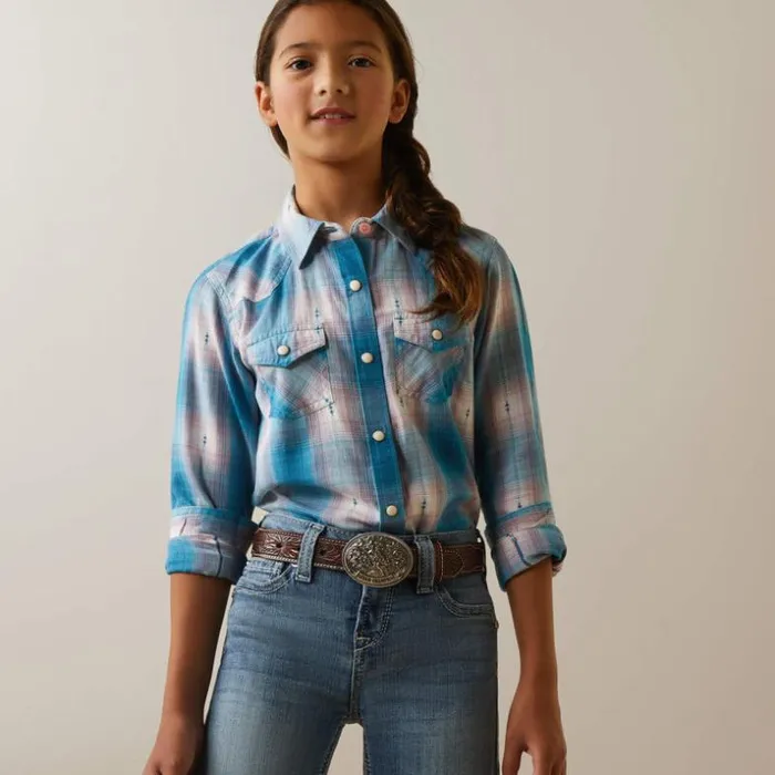 Button Down Shirts Kids Ariat Idabel Shirt Idabel Plaid