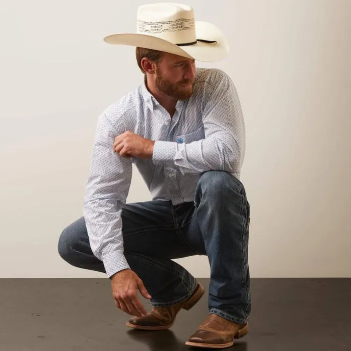 Button Down Shirts Men Ariat Luca Classic Fit Shirt White Button Down Shirts Men Ariat Luca Classic Fit Shirt White