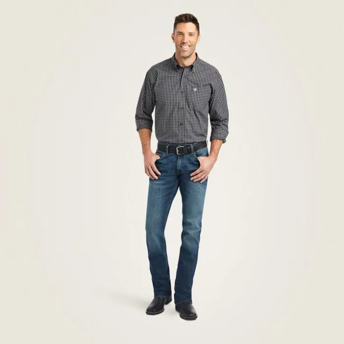 Button Down Shirts Men Ariat Pro Series Kyrie Classic Fit Shirt Black Button Down Shirts Men Ariat Pro Series Kyrie Classic Fit Shirt Black