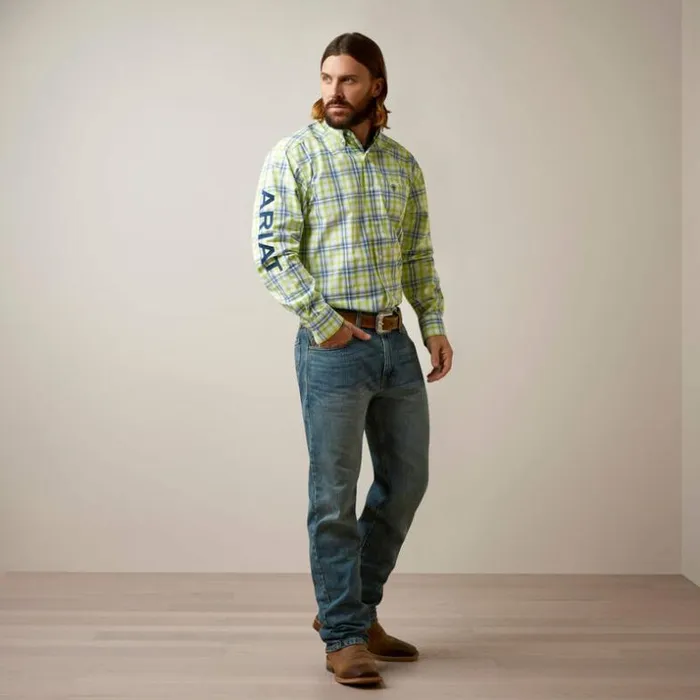 Button Down Shirts Men Ariat Pro Series Team Dayton Classic Fit Shirt Tender Shoots