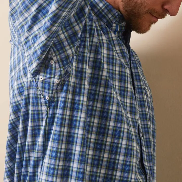 Button Down Shirts Men Ariat Pro Series Team Samson Classic Fit Shirt Blue Button Down Shirts Men Ariat Pro Series Team Samson Classic Fit Shirt Blue