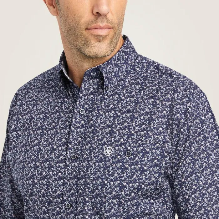 Button Down Shirts Men Ariat Relentless Trailblazer Stretch Classic Fit Shirt Midnight Sail Button Down Shirts Men Ariat Relentless Trailblazer Stretch Classic Fit Shirt Midnight Sail