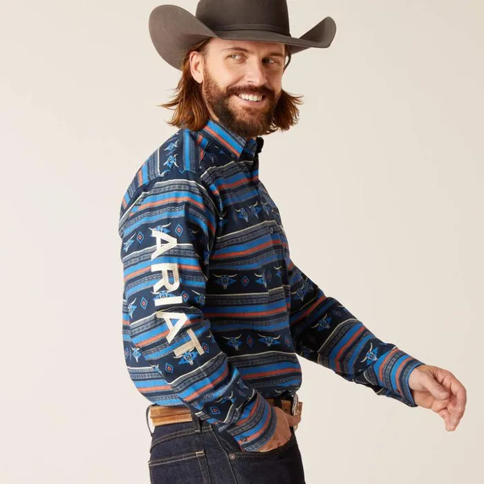 Button Down Shirts Men Ariat Team Chandler Classic Fit Shirt Blue Button Down Shirts Men Ariat Team Chandler Classic Fit Shirt Blue