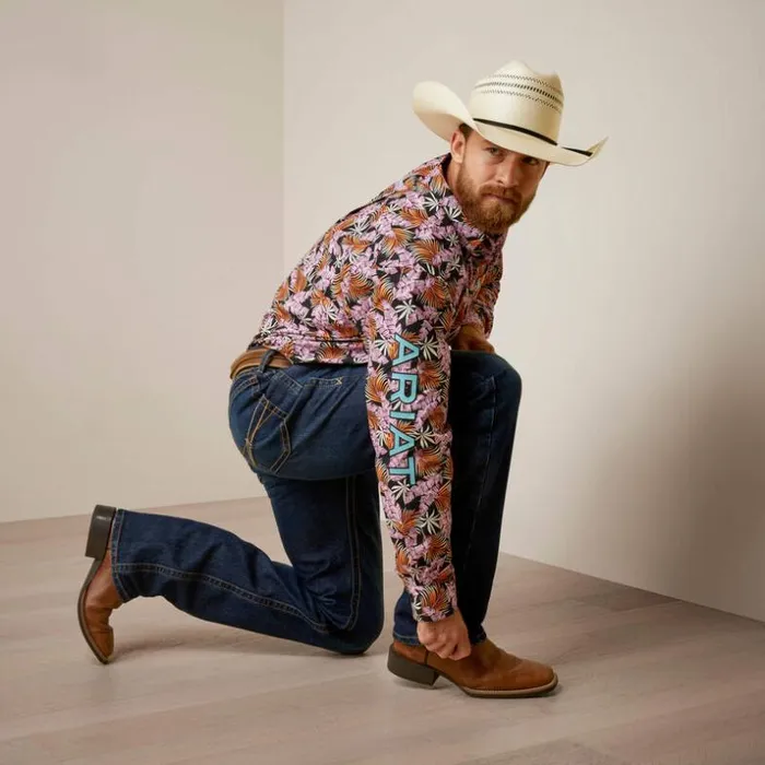 Button Down Shirts Men Ariat Team Patterson Classic Fit Shirt Purple Button Down Shirts Men Ariat Team Patterson Classic Fit Shirt Purple