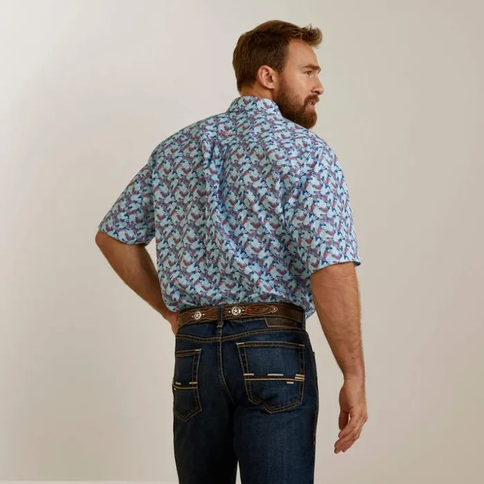 Button Down Shirts Men Ariat Wrinkle Free Wrigley Classic Fit Shirt Bright Cobalt Button Down Shirts Men Ariat Wrinkle Free Wrigley Classic Fit Shirt Bright Cobalt