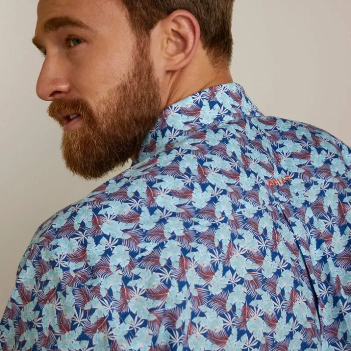 Button Down Shirts Men Ariat Wrinkle Free Wrigley Classic Fit Shirt Bright Cobalt Button Down Shirts Men Ariat Wrinkle Free Wrigley Classic Fit Shirt Bright Cobalt
