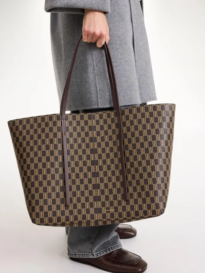 By Malene Birger Bags Women Abi Monogram Tote Bag Shale