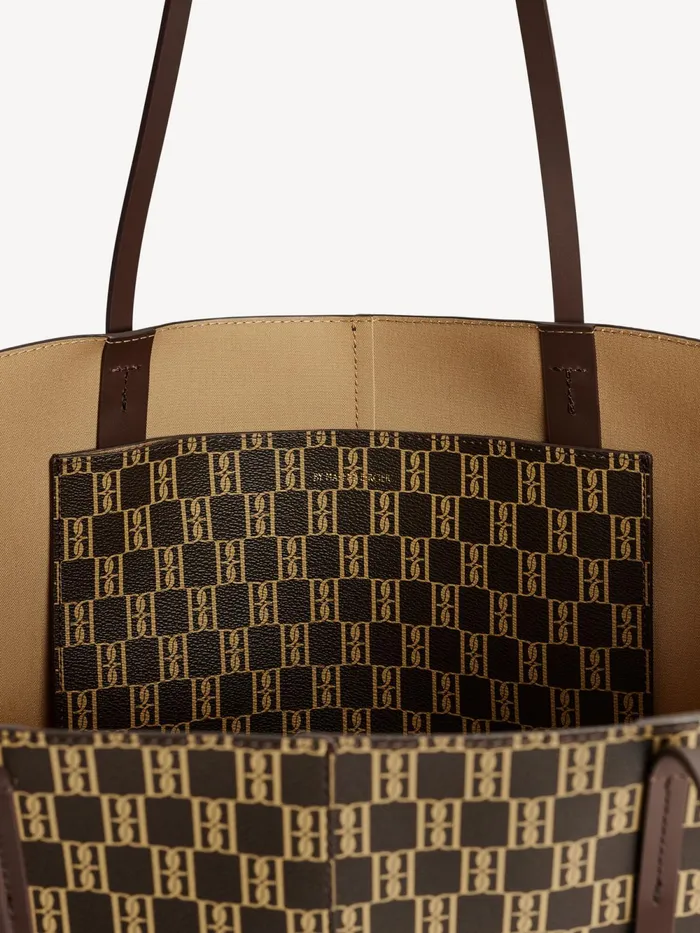 By Malene Birger Bags Women Abi Monogram Tote Bag Shale