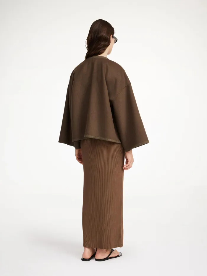 By Malene Birger Coats and Jackets Women Jacquie Wool Jacket Shitake