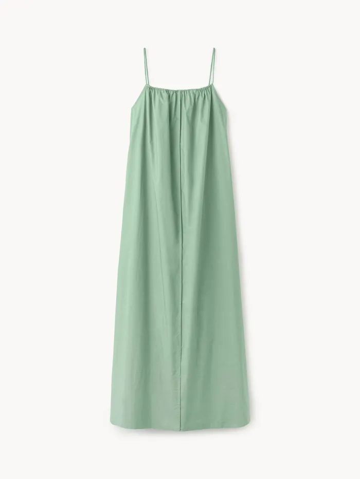 By Malene Birger Dresses Women Lanney Organic Cotton Maxi Dress Comfrey