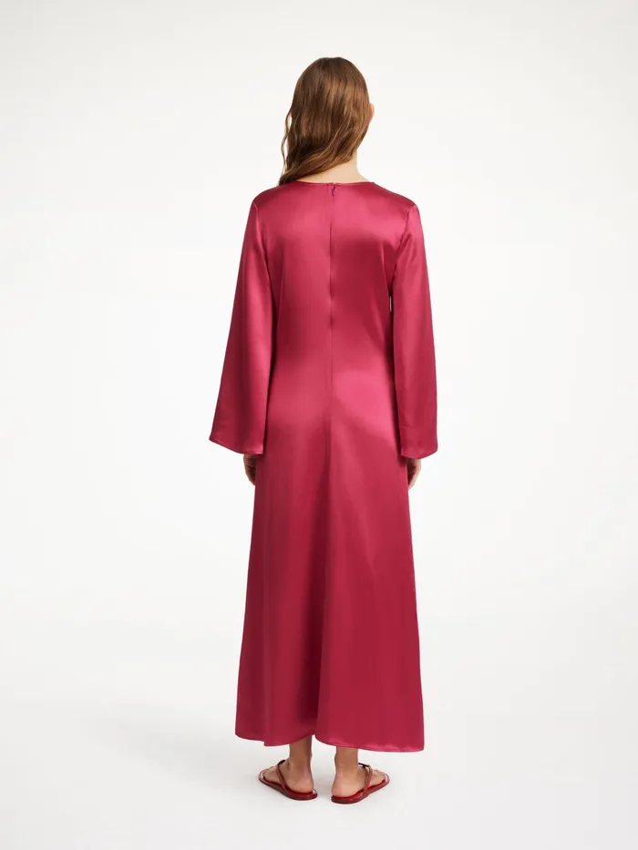 By Malene Birger Dresses Women Lavende Maxi Dress Wild Berries