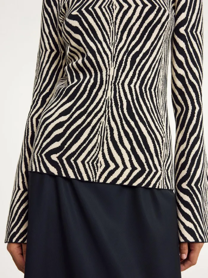 By Malene Birger Knitwear Women Bernie Sweater Zebra