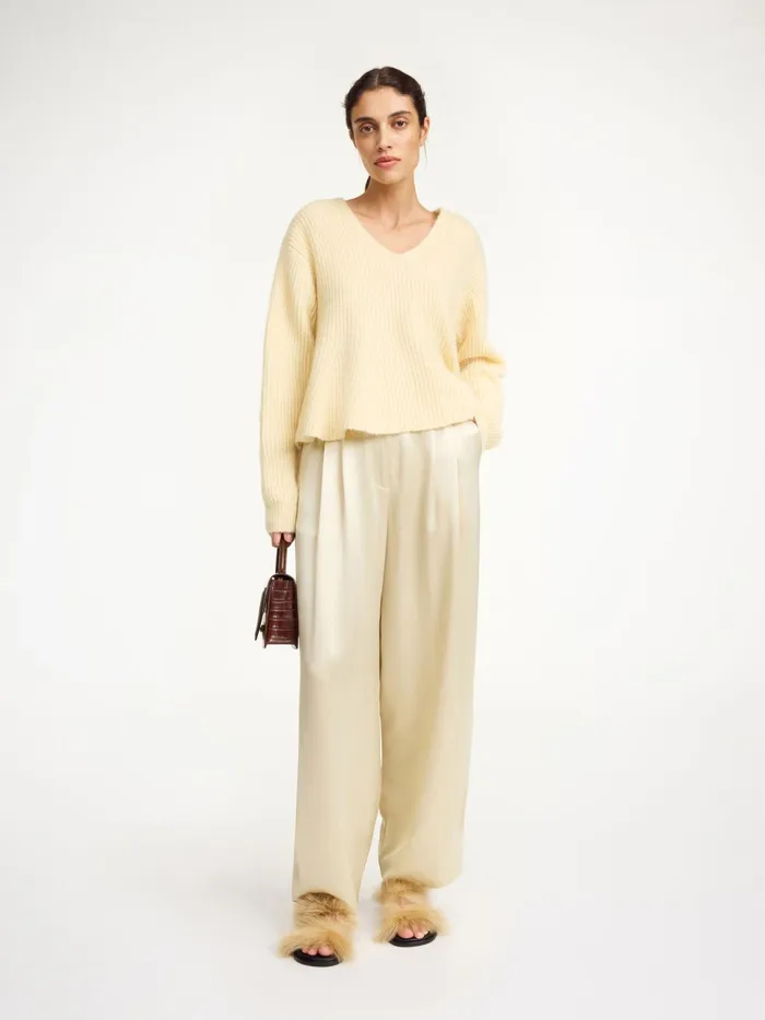 By Malene Birger Knitwear Women Cova Sweater Sea Mist