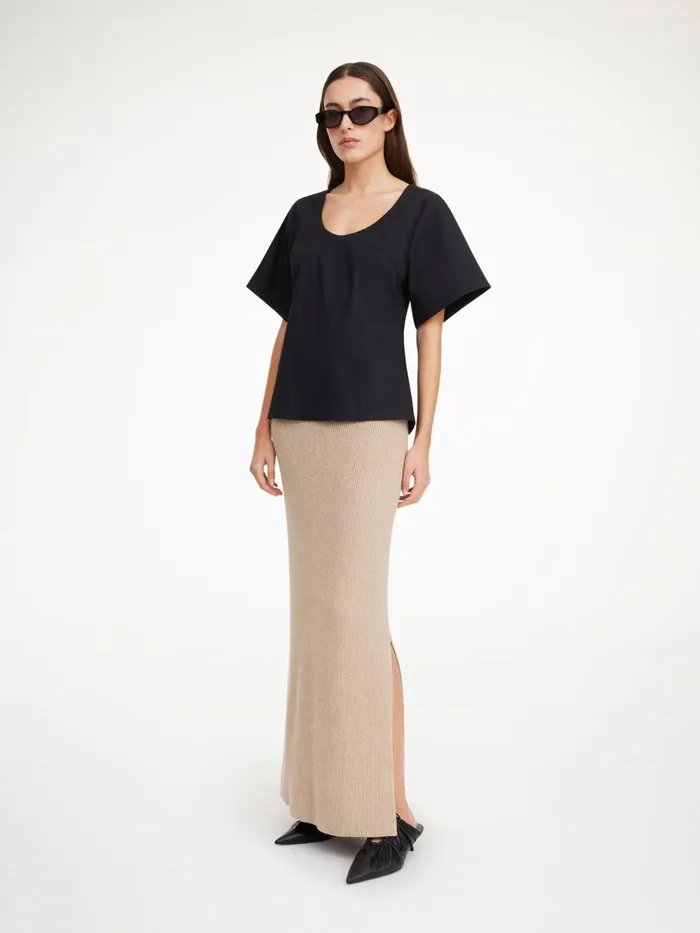 By Malene Birger Knitwear Women Kyara Maxi Skirt Tehina