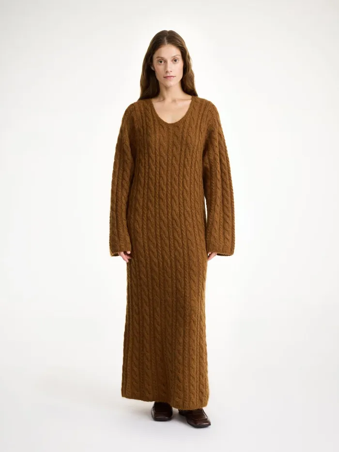 By Malene Birger Knitwear Women Lovella Maxi Dress Bison