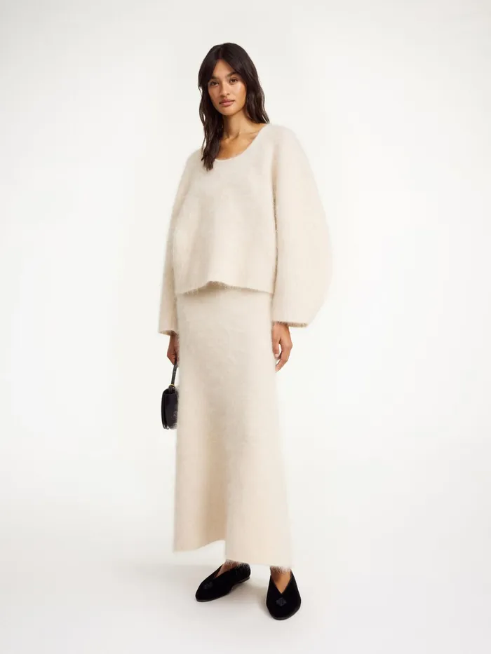 By Malene Birger Knitwear Women Milea Sweater Oyster Gray