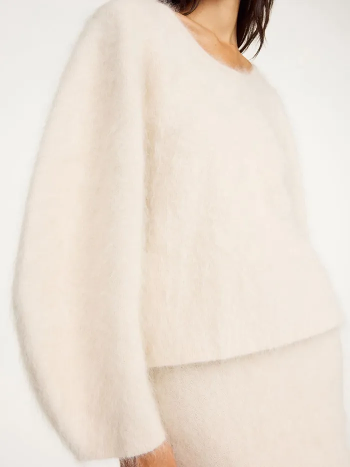 By Malene Birger Knitwear Women Milea Sweater Oyster Gray
