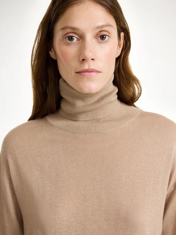 By Malene Birger Knitwear Women Mohsen Turtleneck Sweater Nomad