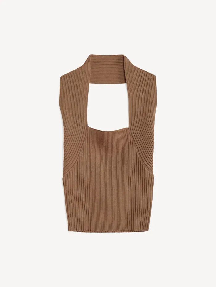 By Malene Birger Knitwear Women Ronda Top Shitake