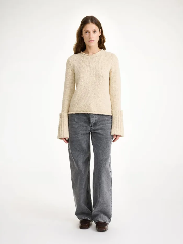 By Malene Birger Knitwear Women Sorena Sweater Oyster Gray
