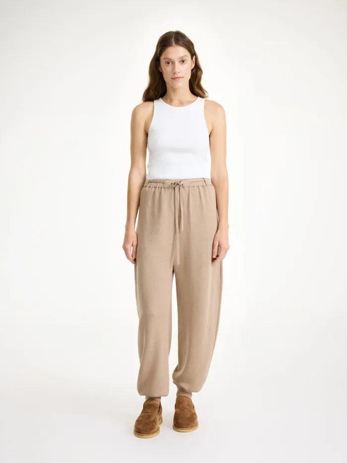 By Malene Birger Knitwear Women Tevana HighWaist Trousers Nomad