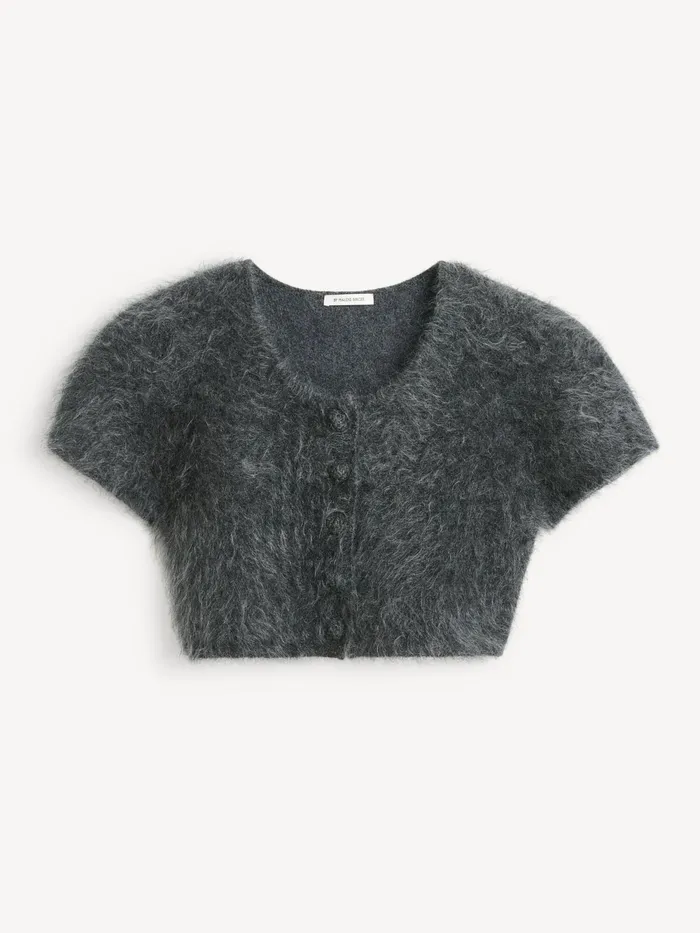 By Malene Birger Knitwear Women Zhara Top Jet Grey
