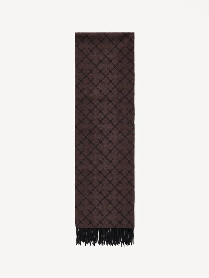 By Malene Birger Scarves Women Ortega CashmereBlend Scarf Dark Chokolate
